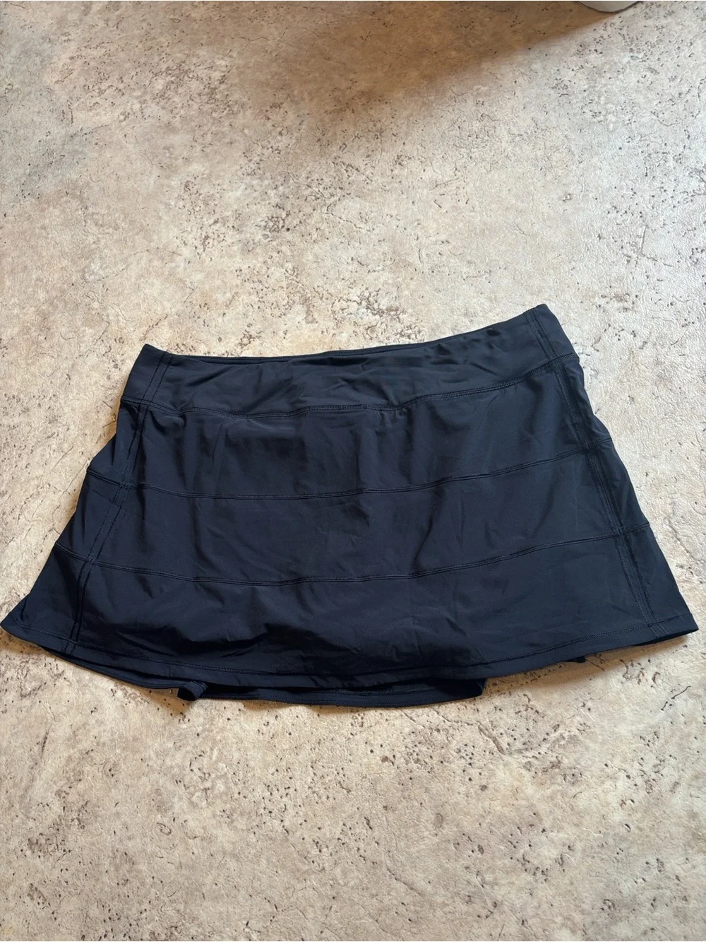lululemon athletica black skort
